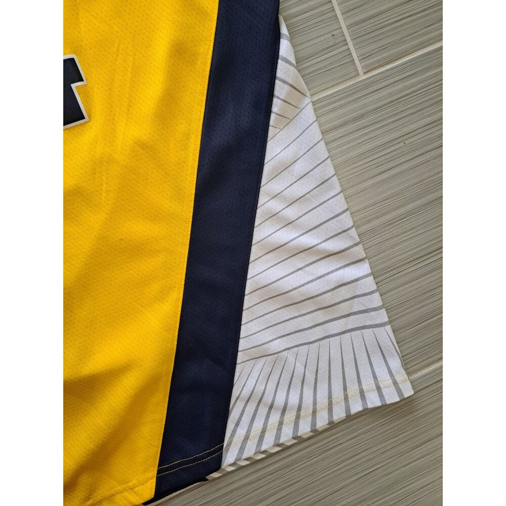Victor Oladipo Indiana Pacers #4 Nike Swingman Jersey Yellow NBA Men's Small - Picture 3 of 10
